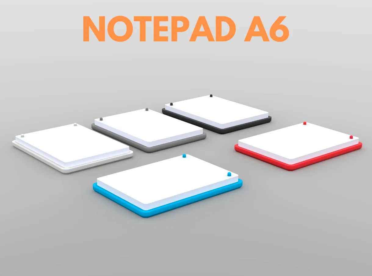 Sổ tay A6 cá nhân hóa cho bàn làm việc