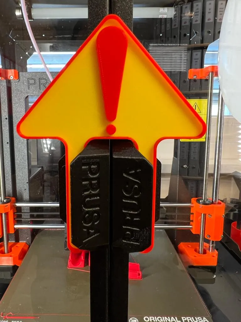 Biển báo an toàn cho cửa của Prusa Enclosure