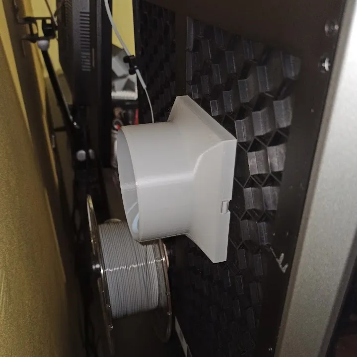 Bộ ống xả Creality K1 MAX với giá đỡ kẹp