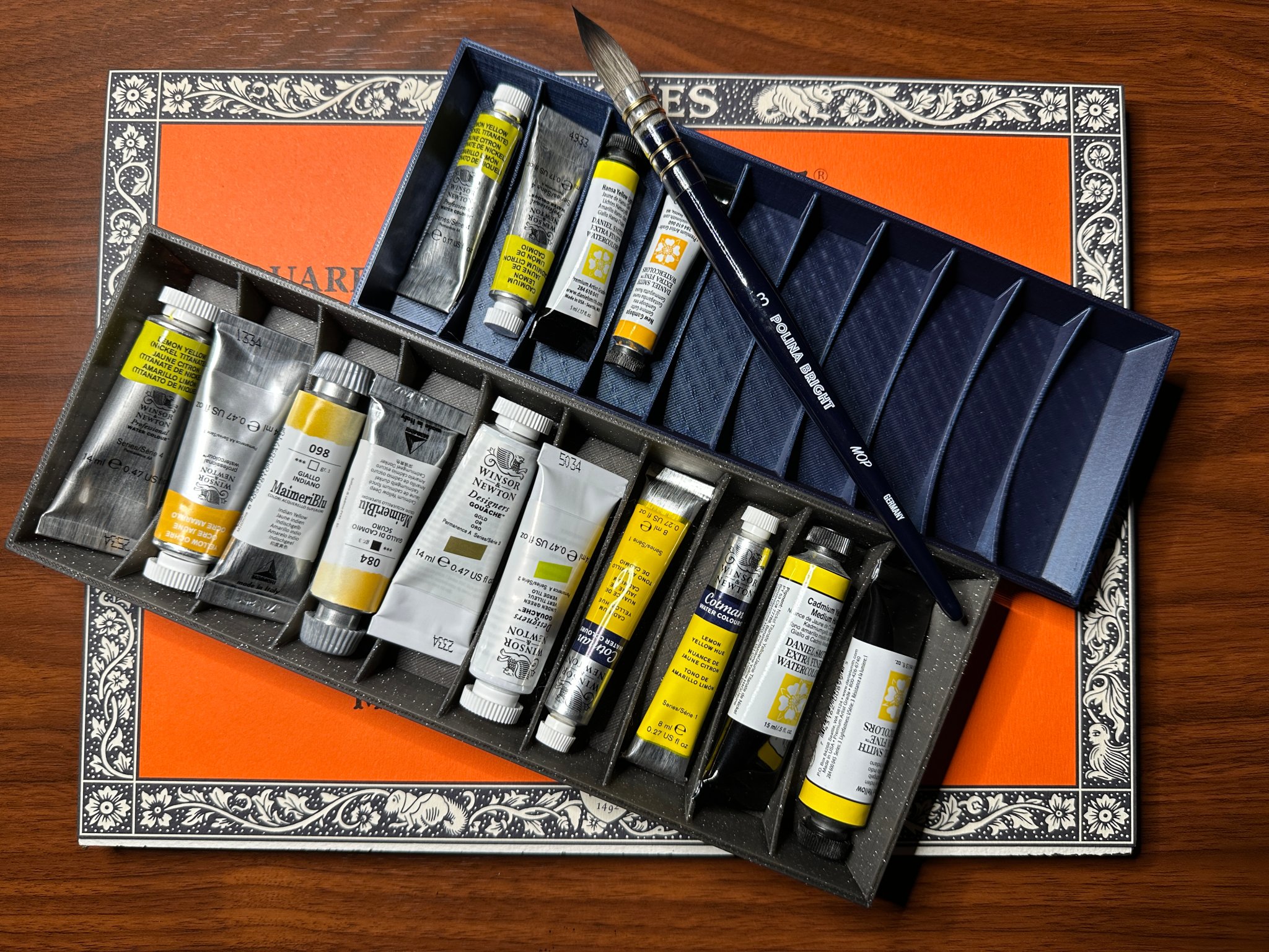 Khay đựng ống màu nước - 10 ngăn