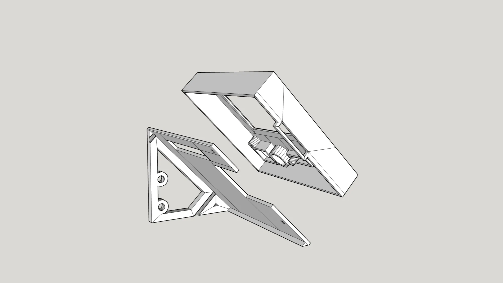 Vỏ màn hình LCD RepRap 12864 KBA V1.3 gắn bên hông