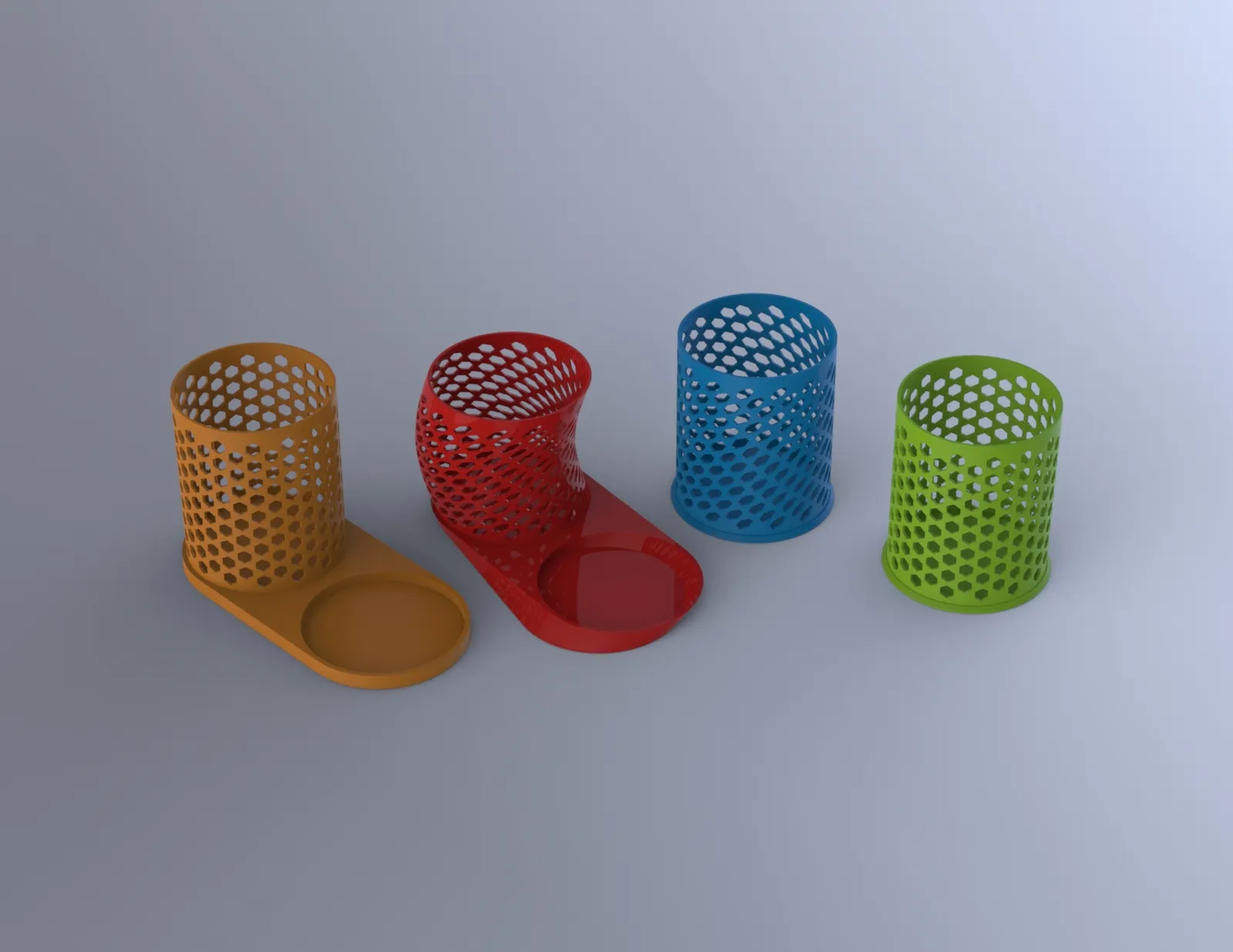 Bộ giá đỡ bút HEX tiện lợi cho văn phòng