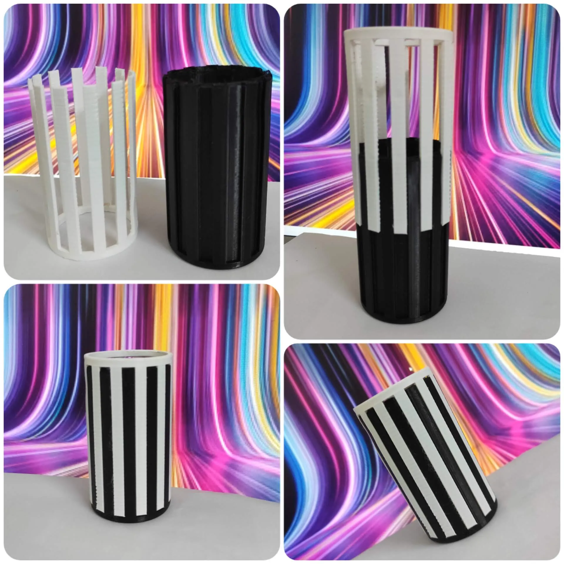 Giá đỡ bút hai màu tiện lợi cho văn phòng