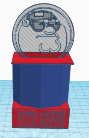 Giá đỡ huy chương Peter Griffin