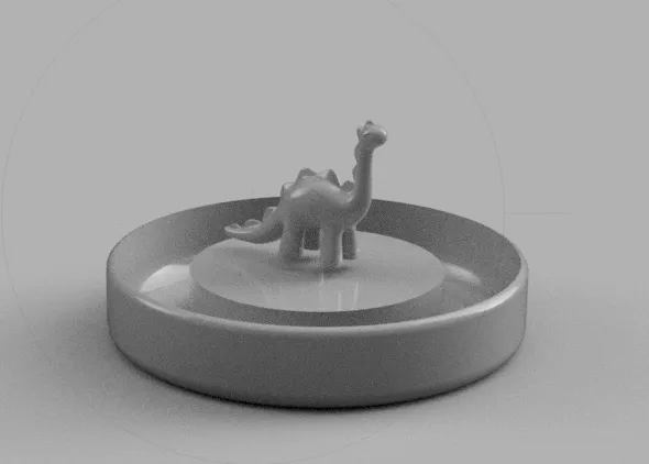 Giá đỡ trang sức hình khủng long độc đáo