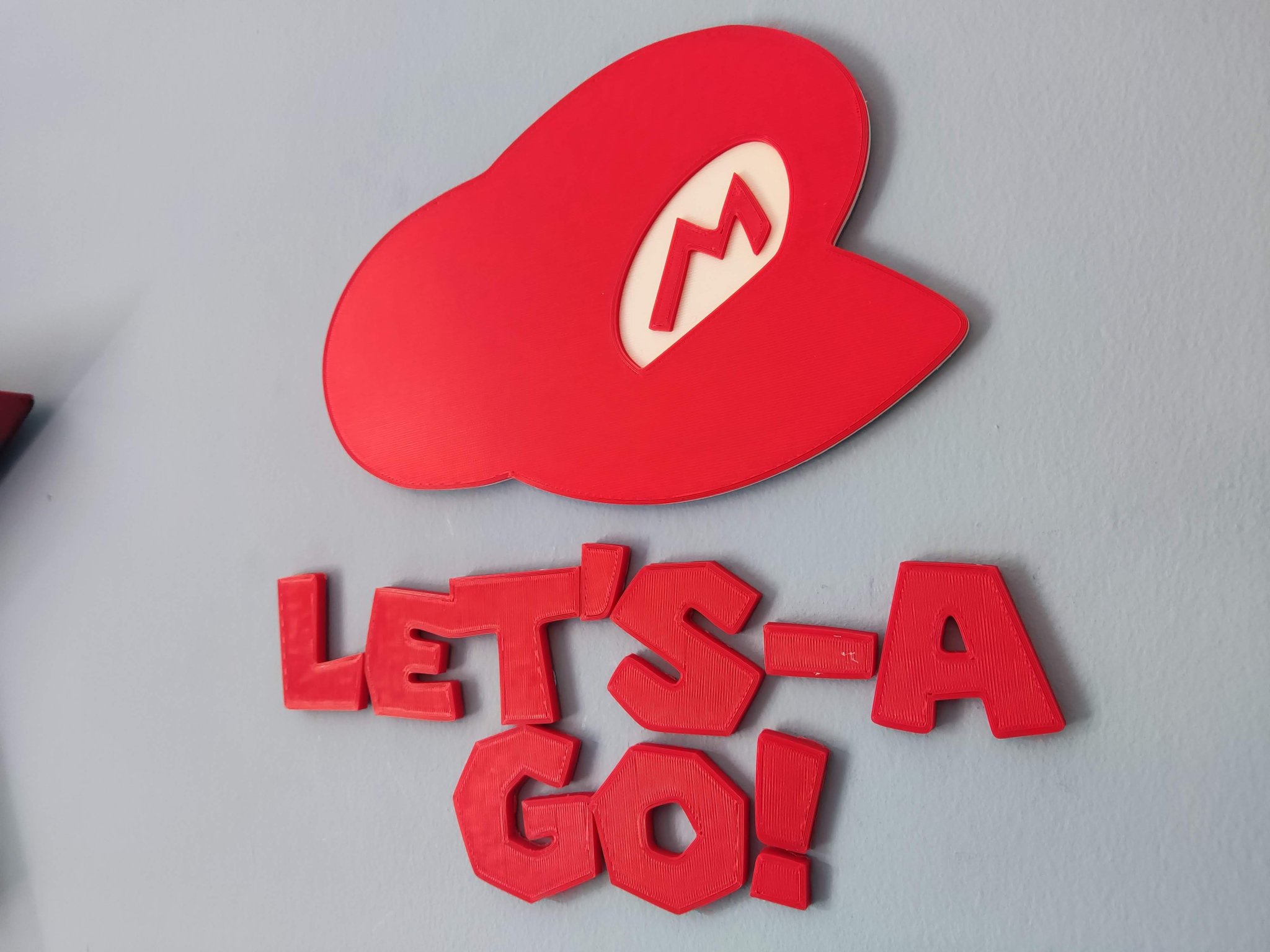 Nghệ thuật tường Mario cho phòng trẻ em và phòng game