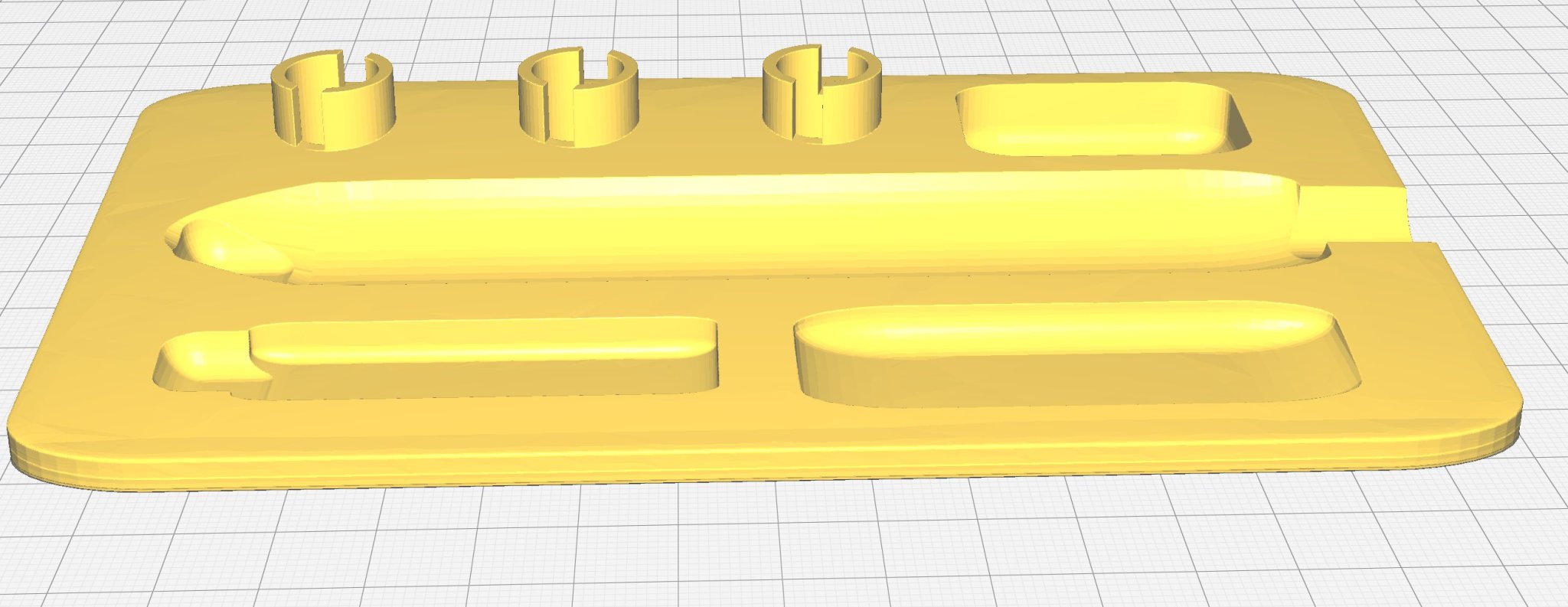 Giá đỡ tông đơ 4 trong 1 với ngăn chứa dây cáp