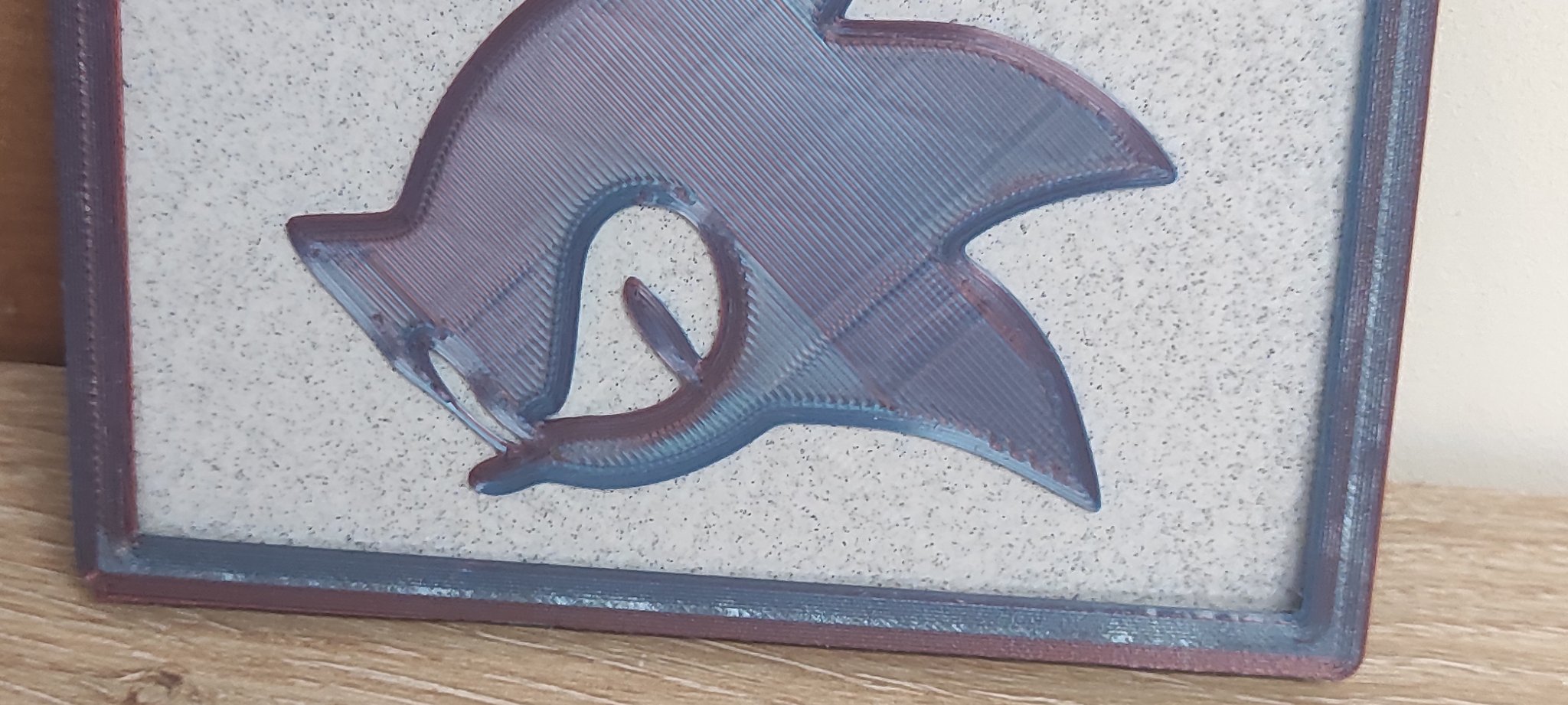 Bảng tranh Sonic treo tường phong cách nghệ thuật