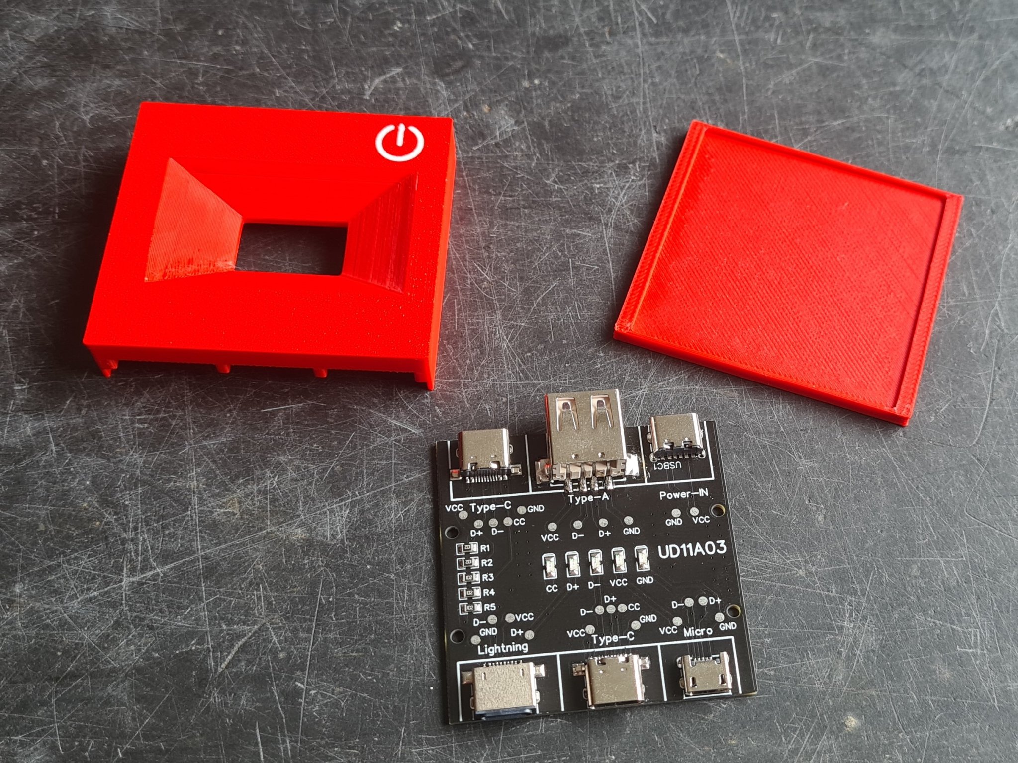 Vỏ bọc cho máy kiểm tra cáp USB UD11A03