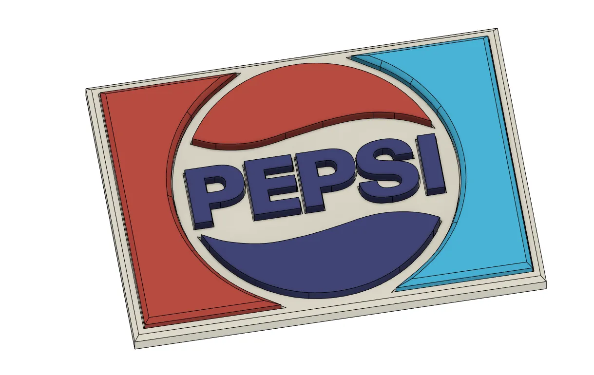 Biểu tượng PEPSI 3D từ năm 1987
