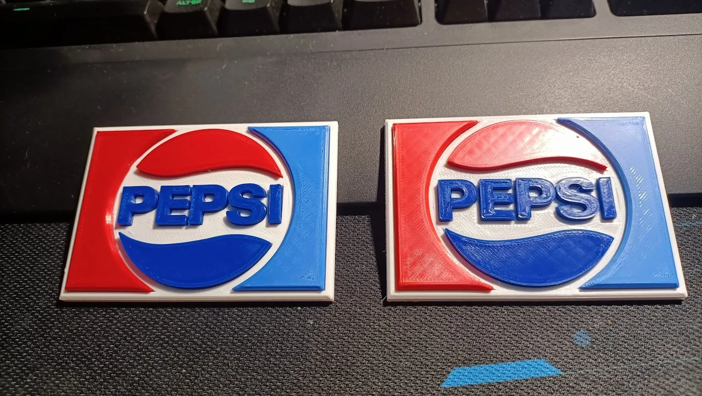 Biểu tượng PEPSI 3D từ năm 1987