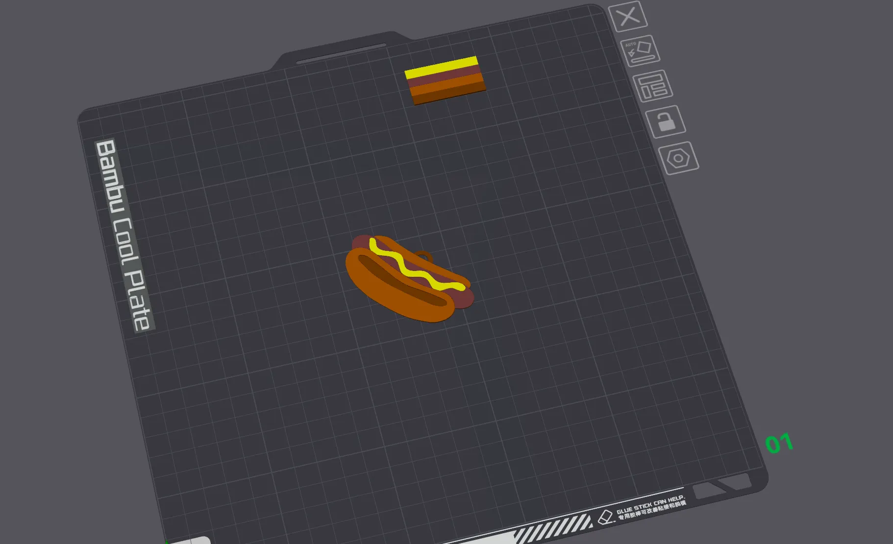 Thẻ ID cho chó hình Hot Dog