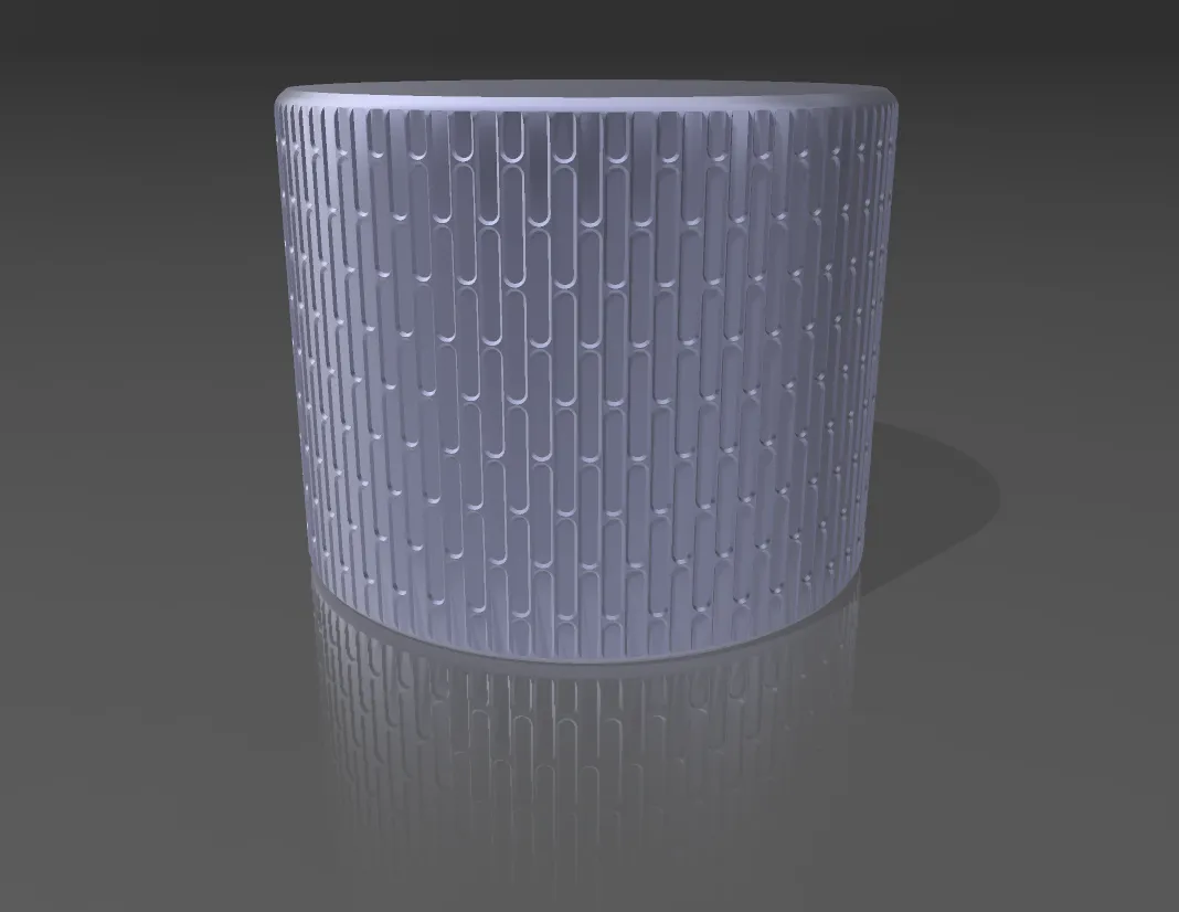 Chậu cây họa tiết đan xen cho vasemode