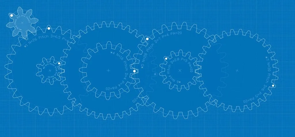 Bộ chuyển đổi tỷ số hộp số nhựa DC từ 48:1 sang 13:1