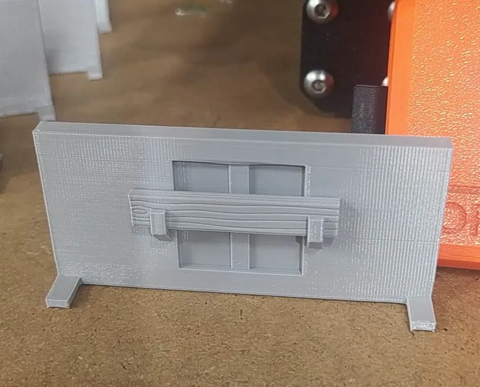 Cửa sổ chắn bão trong trò chơi cờ Resident Evil