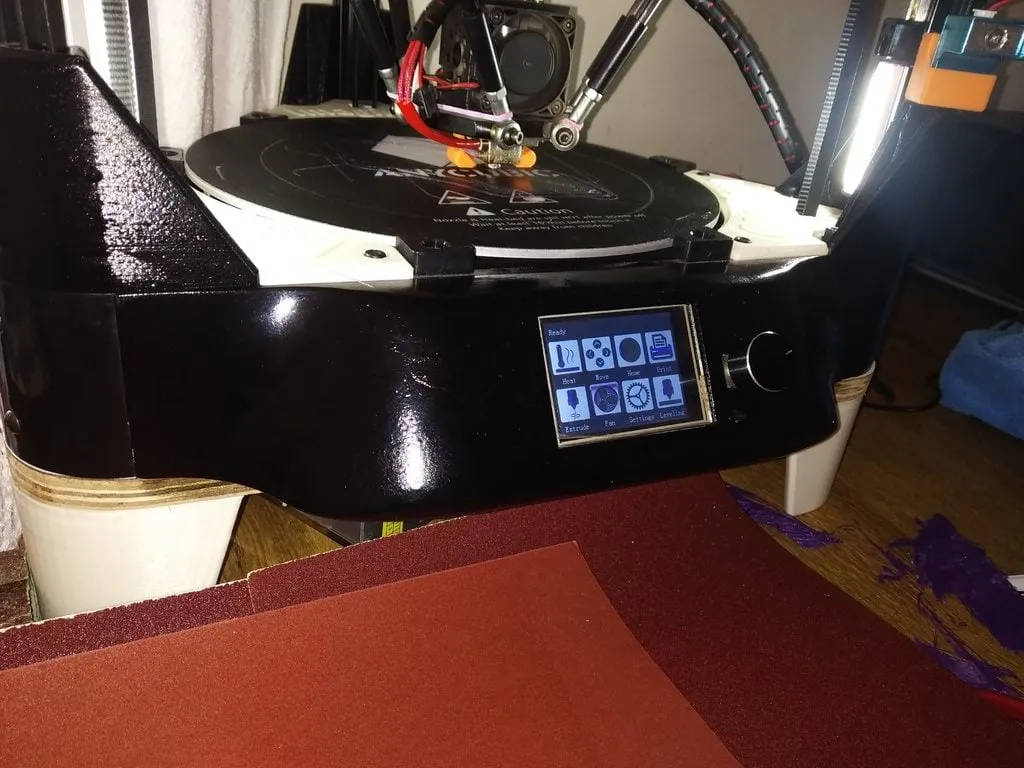 Vỏ LCD hoàn chỉnh Anycubic Kossel Linear Plus cho bigtreetech tft24