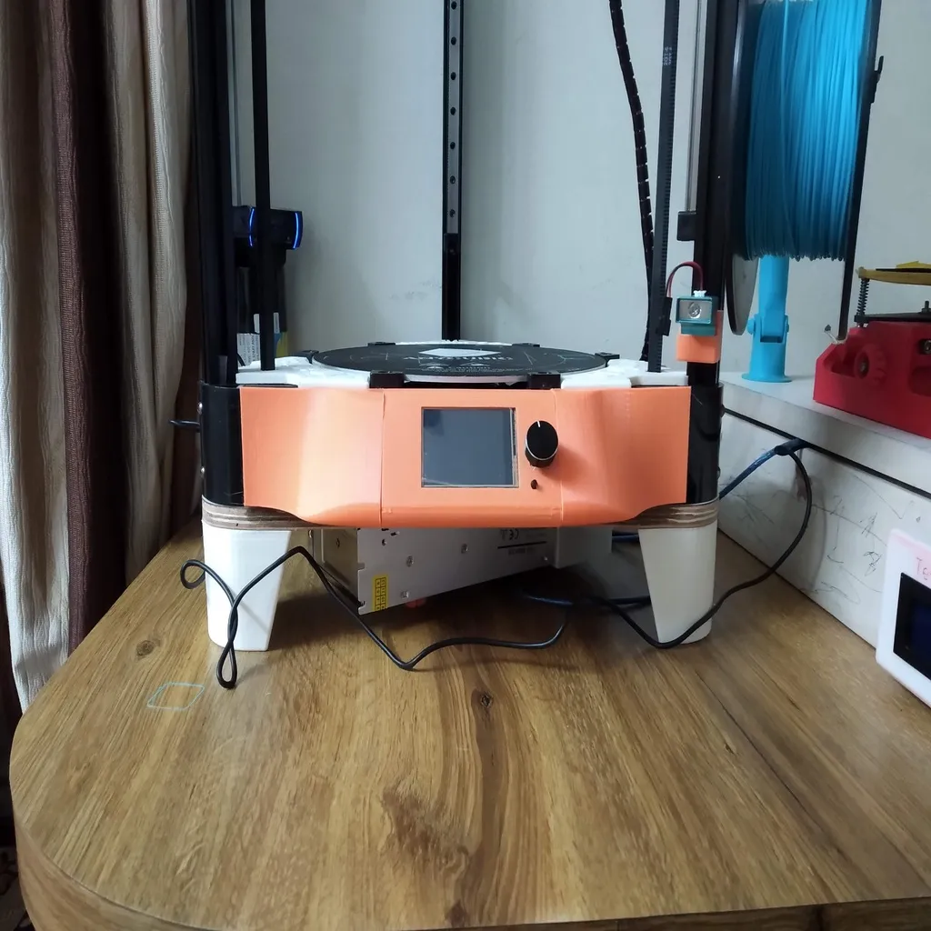 Vỏ LCD hoàn chỉnh Anycubic Kossel Linear Plus cho bigtreetech tft24