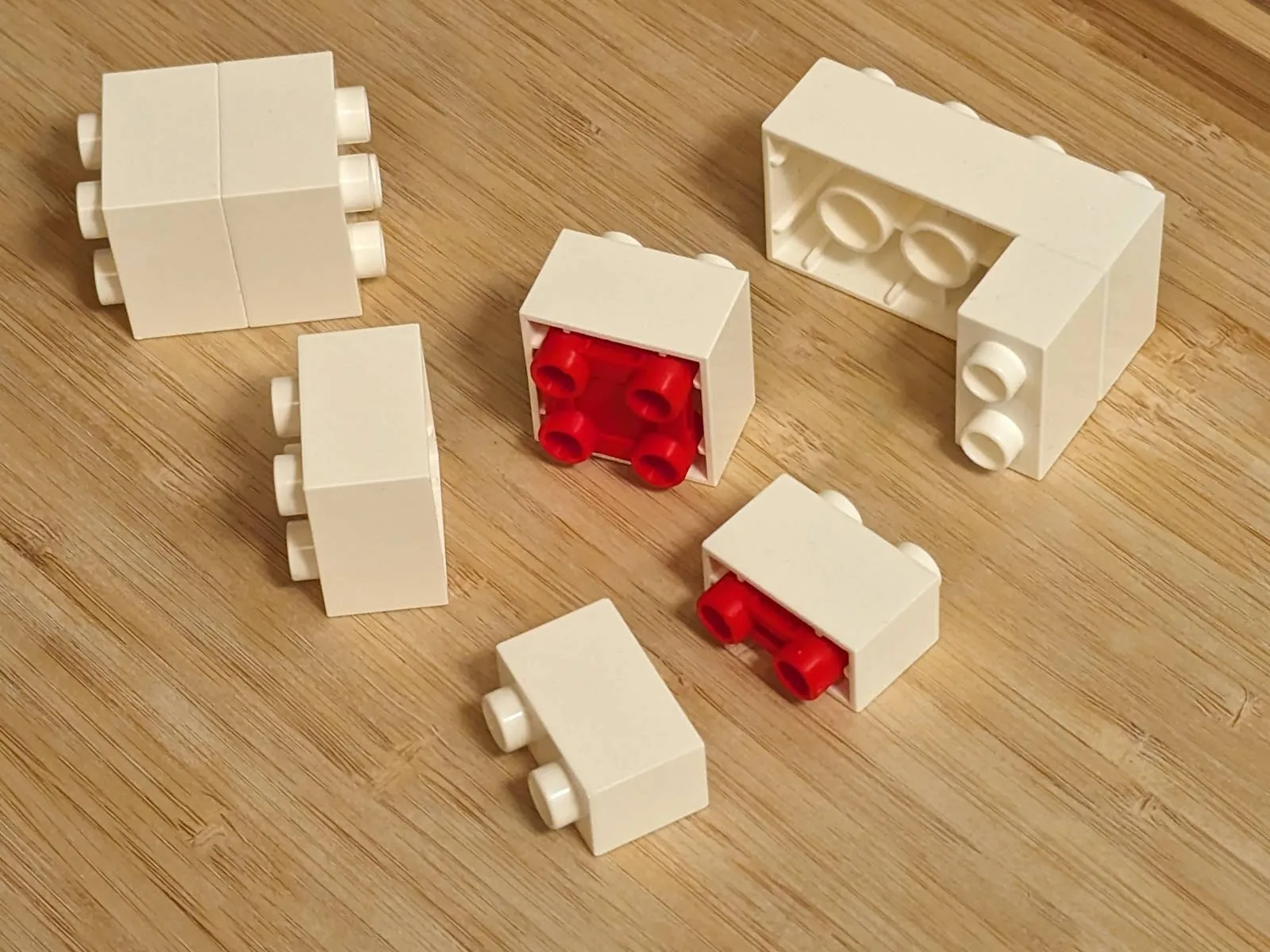 Mảnh ghép Duplo Inverter kết nối hai viên gạch Duplo