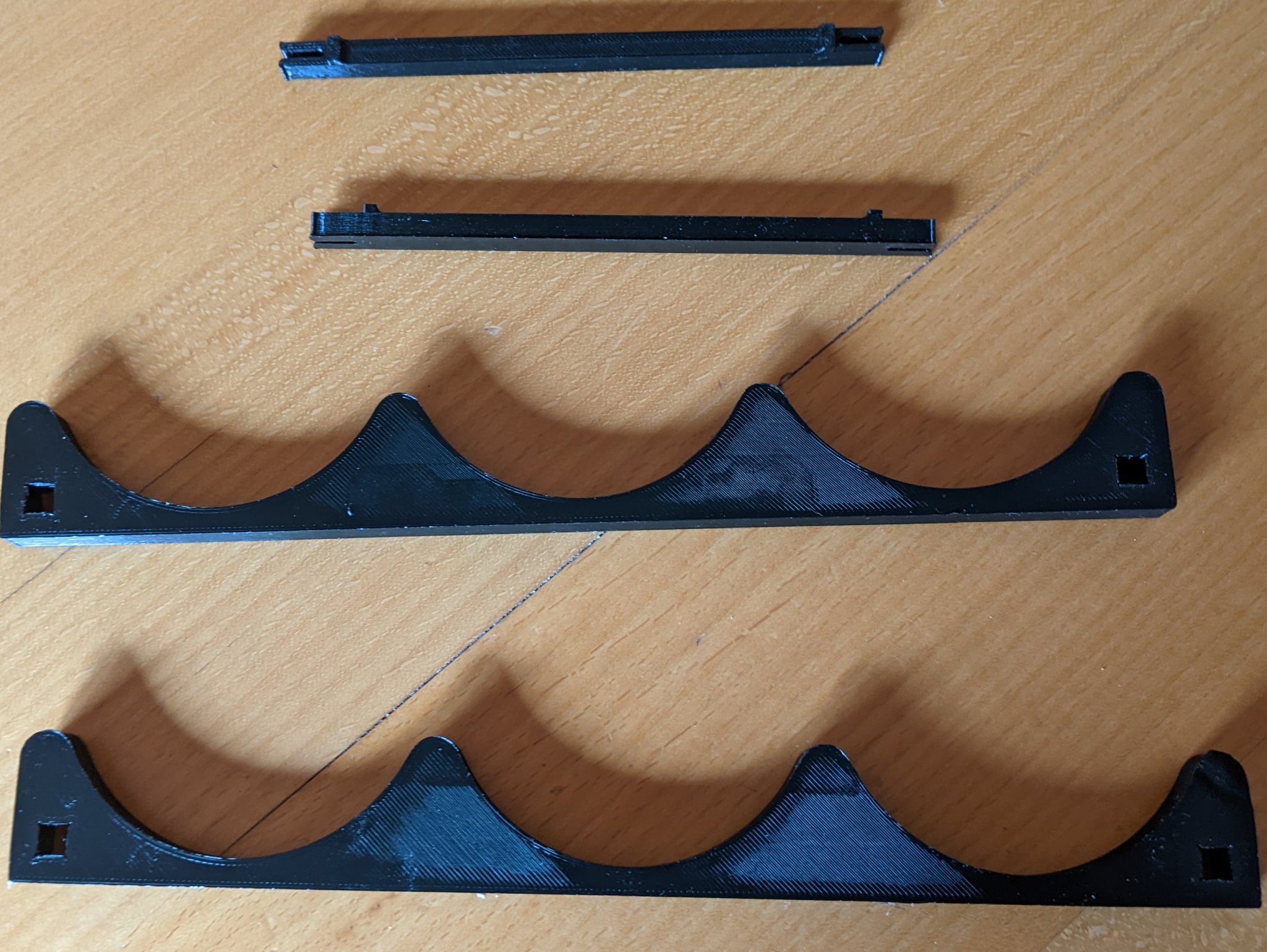 Giá đỡ chai có thể tháo rời cho nhà bếp an toàn