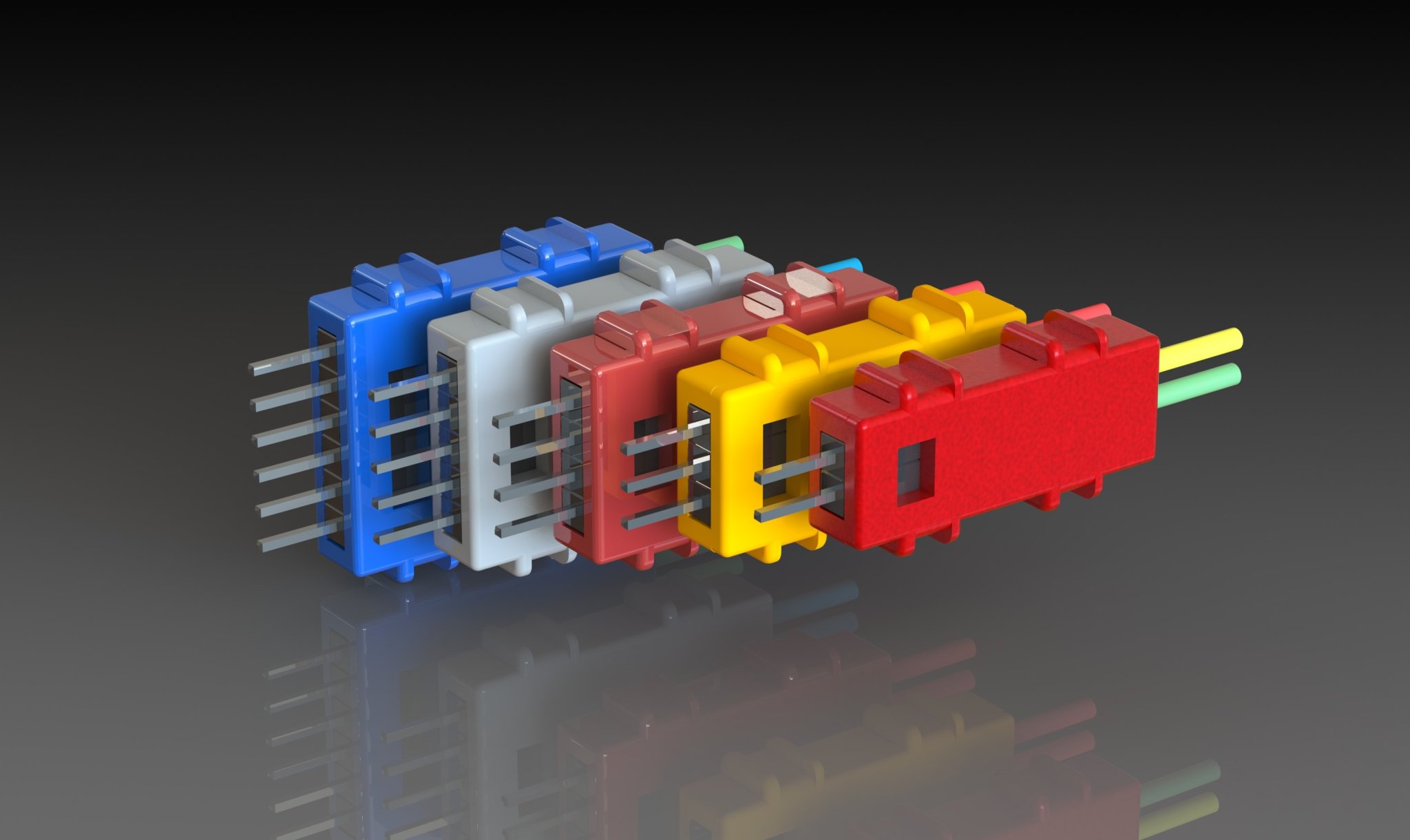 Kết nối Dupont 2-6 Pin cho Dây Nhảy