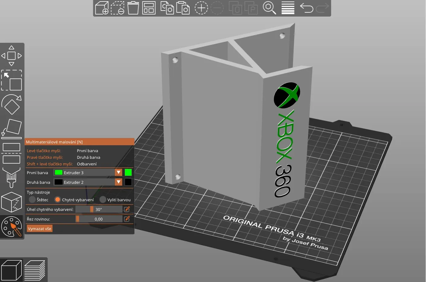 Giá đỡ tường cho X-Box 360 với thiết kế đơn giản