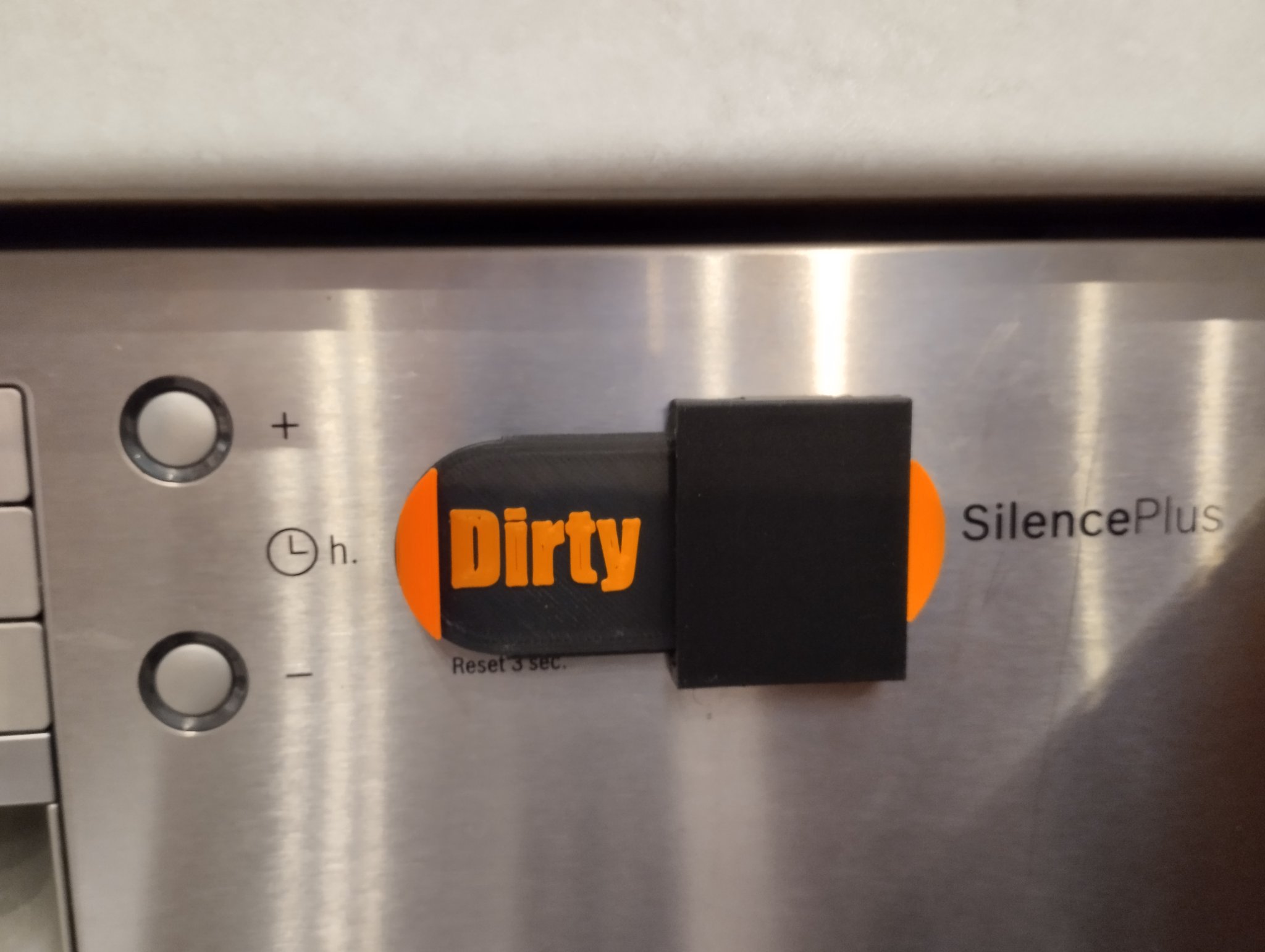 Biển chỉ dẫn máy rửa bát (sạch - bẩn)