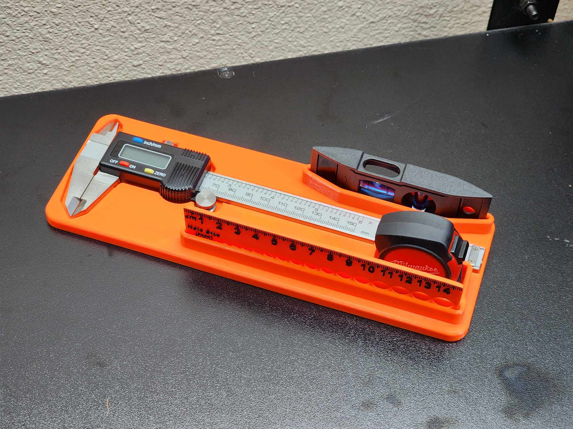 Bảng tổ chức công cụ đo lường tiện lợi