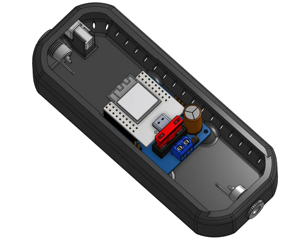 Vỏ hộp QuinLED Dig Uno V3.1 cho WLED Strip