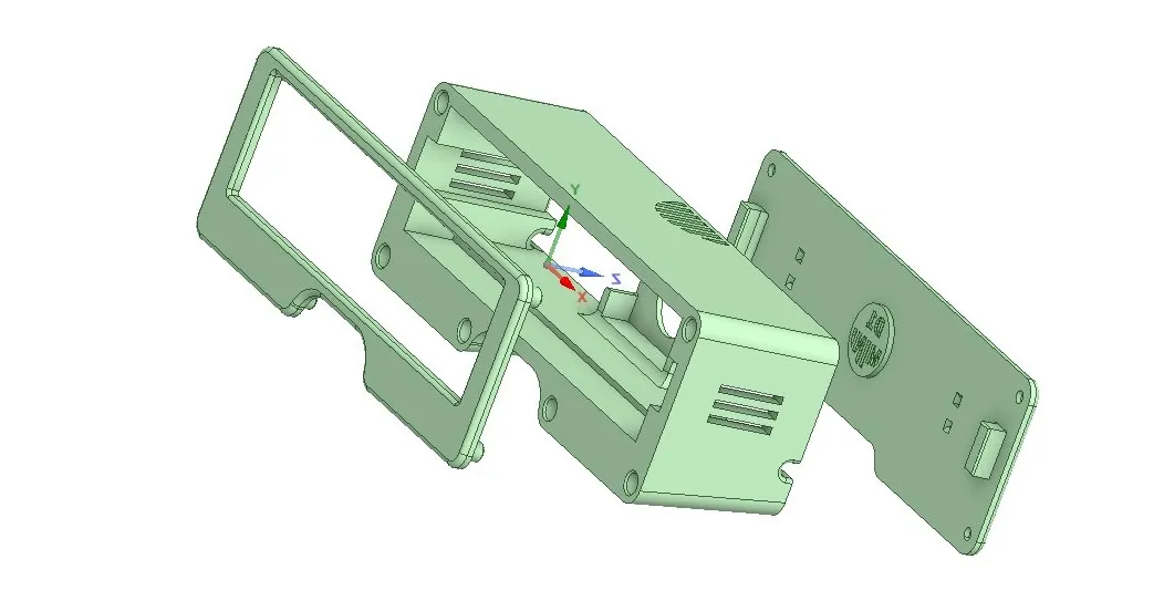 Hộp hiển thị dữ liệu cho MAX7219 và WEMOS D1 mini