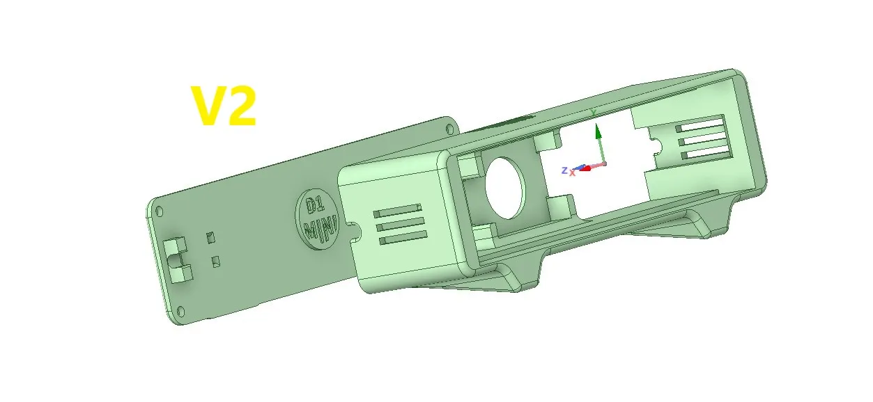 Hộp hiển thị dữ liệu cho MAX7219 và WEMOS D1 mini