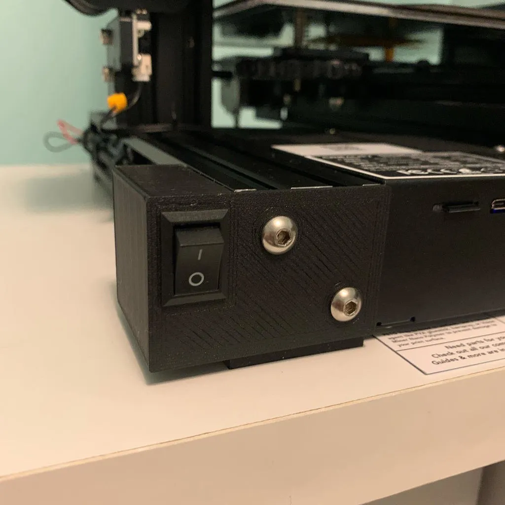 Hộp công tắc KCD1-101 cho máy in Ender 3 Pro