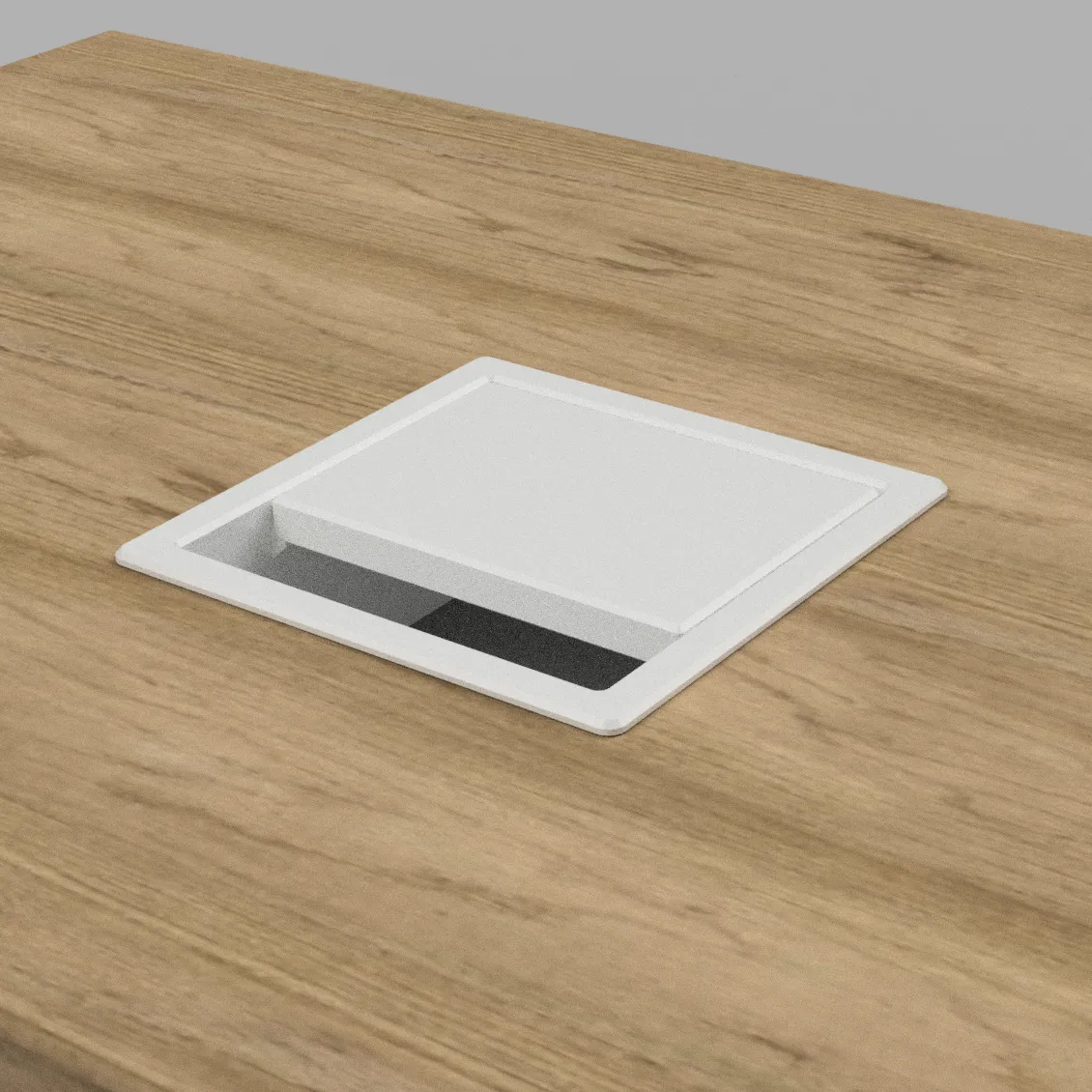 Nắp chui dây bàn với thiết kế thông minh và dễ dàng lắp đặt