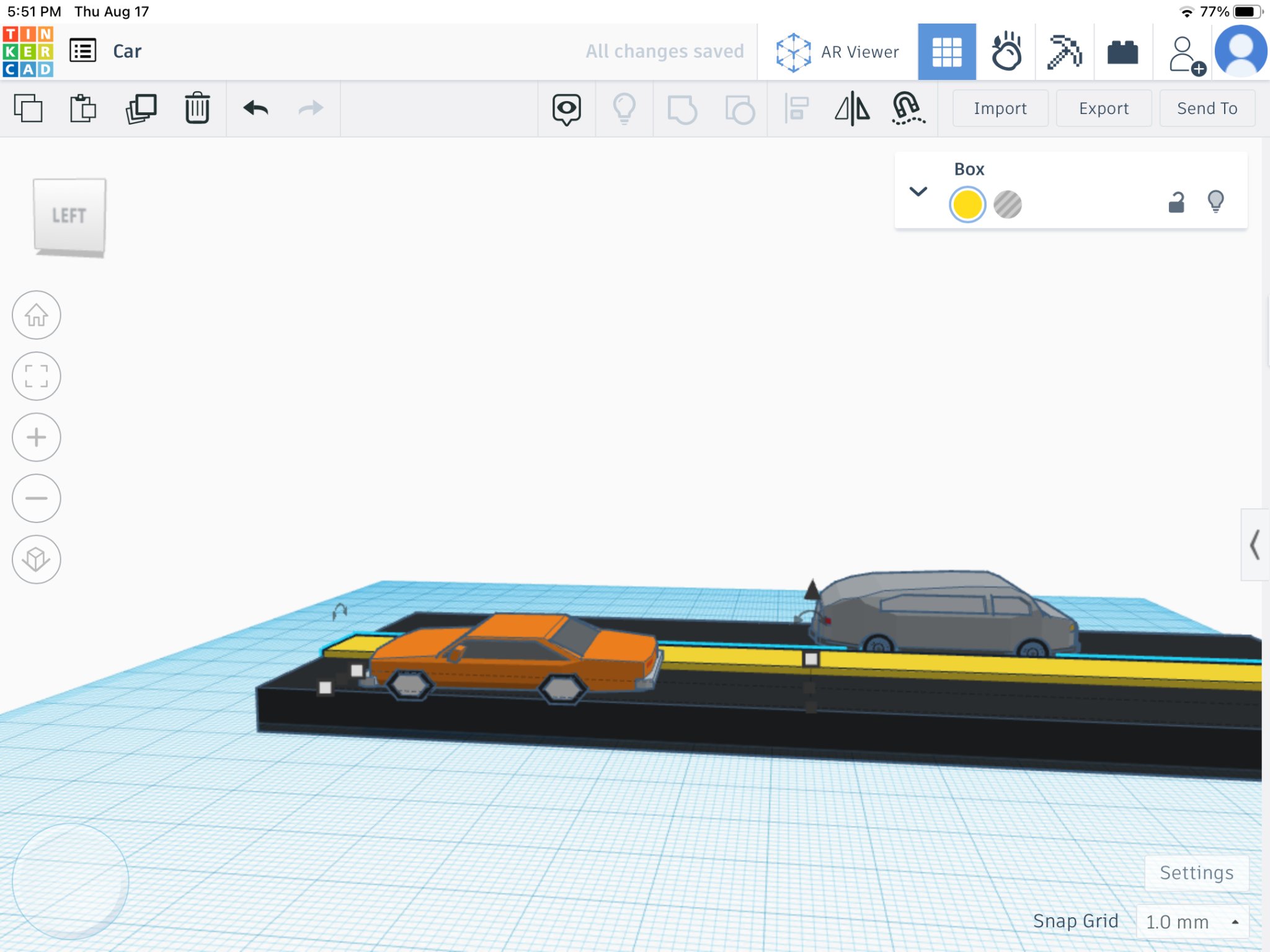 Xe ô tô mô phỏng 3D chi tiết và chân thực