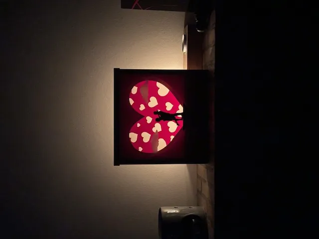 Hộp bóng tình yêu Valentine độc đáo