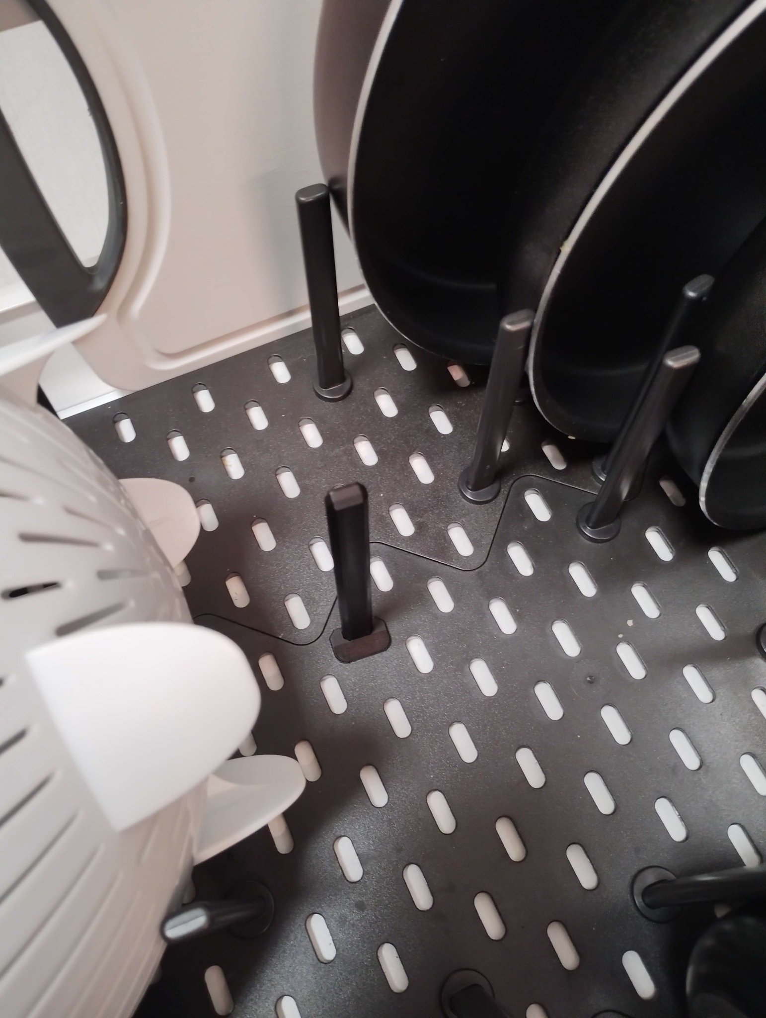 Pegs không cần hỗ trợ cho bảng peg ngăn kéo UPPDATERA của IKEA