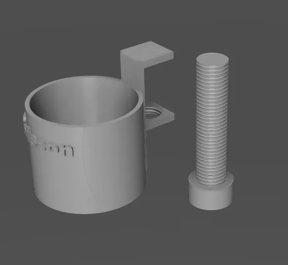 Giá đỡ goblet và lon nước gắn bàn làm việc