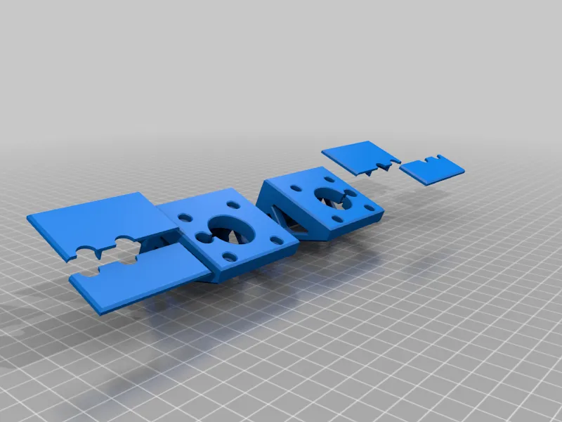 Giá đỡ động cơ có parapolvere cho Fysect MK3