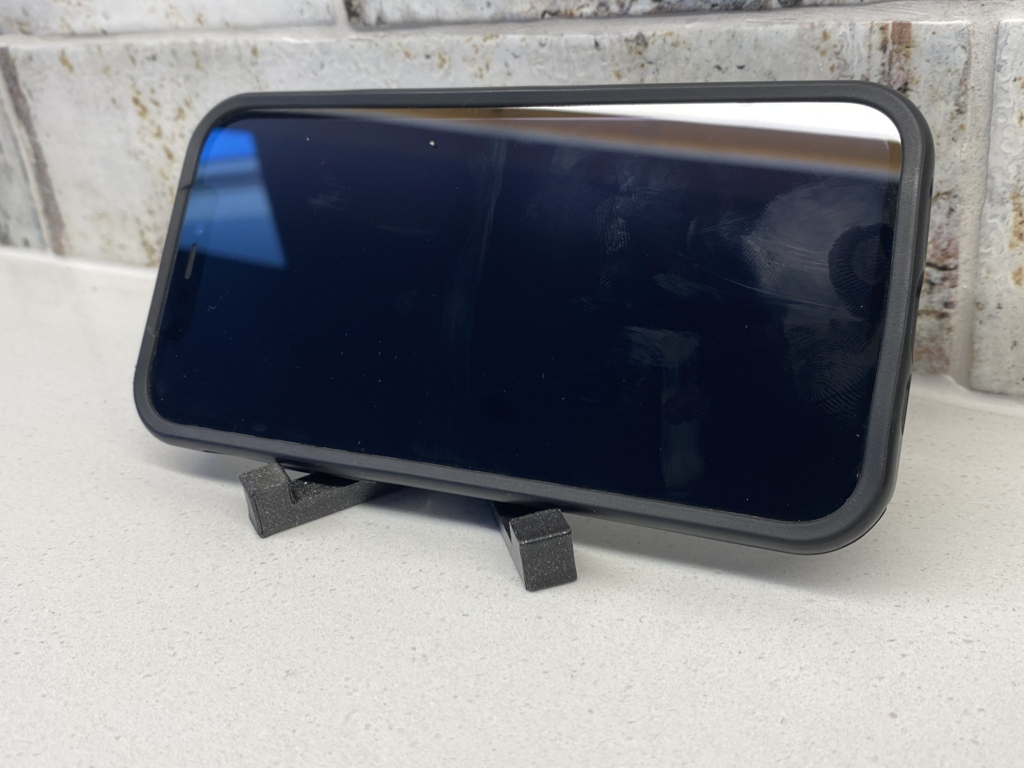 Giá đỡ điện thoại gập gọn in sẵn tiện lợi