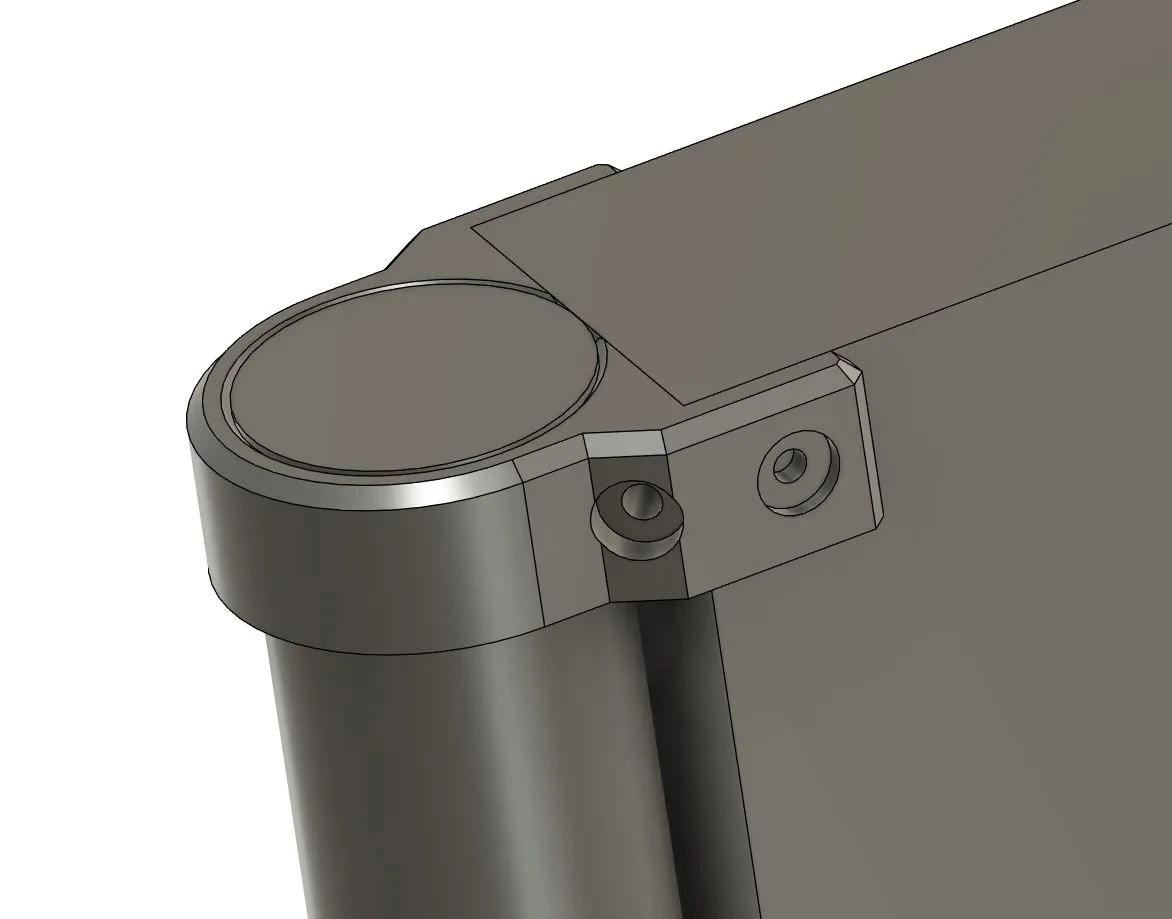 Kẹp tay vịn cho ống 40 mm và thanh gỗ 50 mm