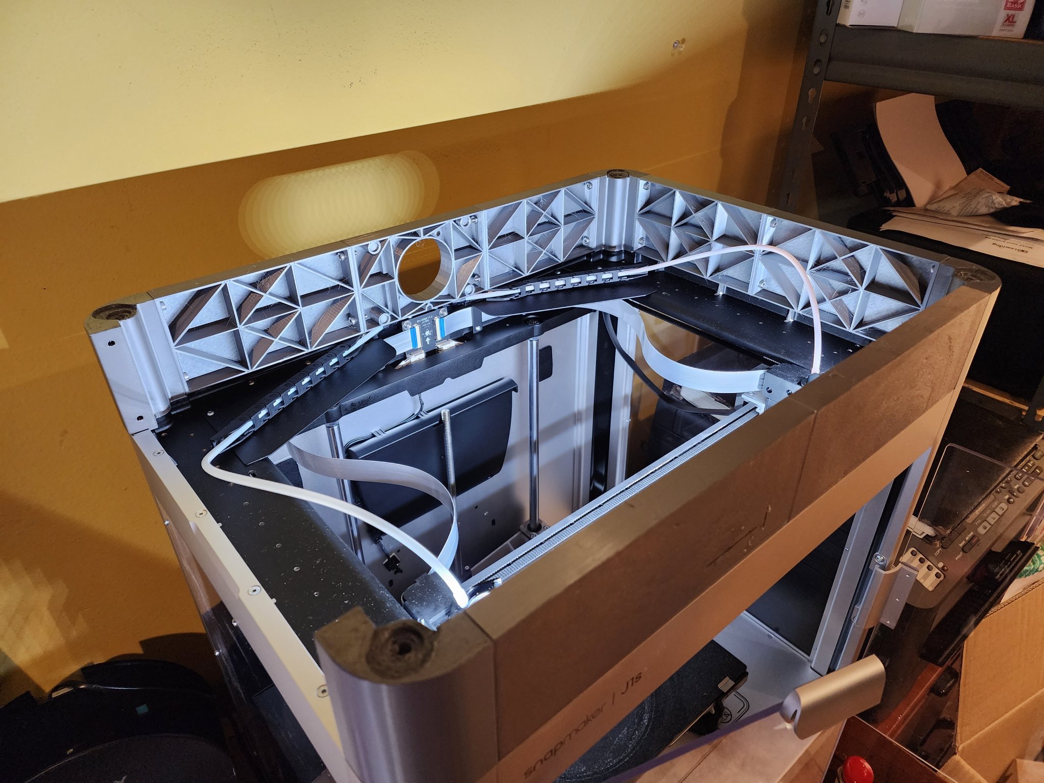 Remix tophat in được cho Snapmaker J1 hoặc J1S với bộ gia nhiệt