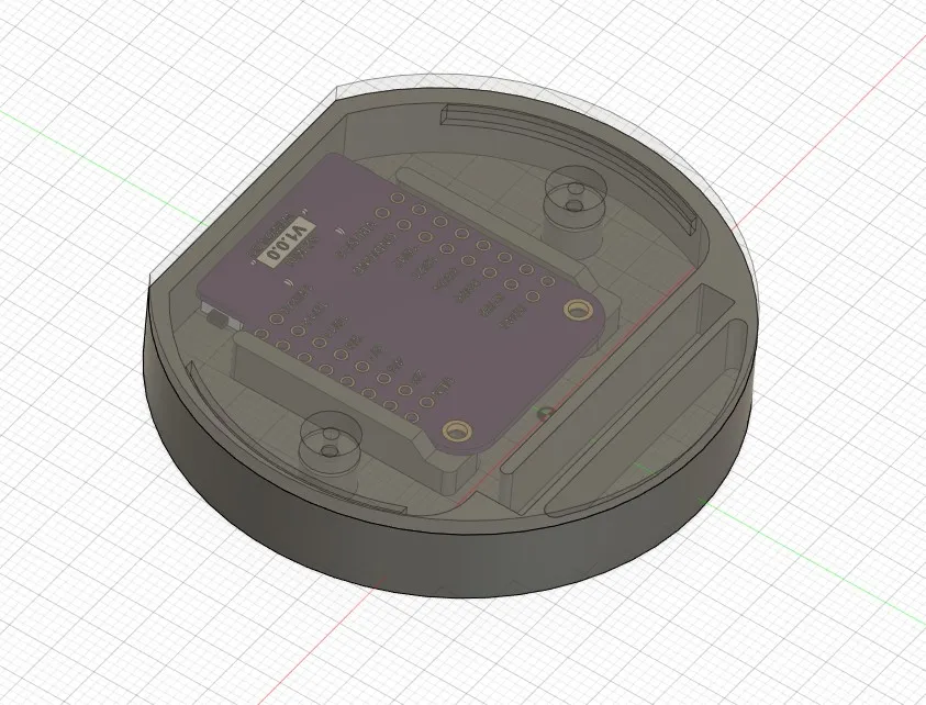 Vỏ LD2410 cho ESP32 và vi sóng