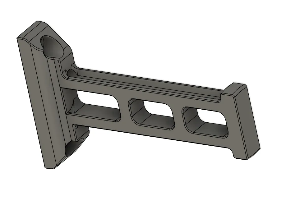 Giá đỡ cuộn filament gắn tường đơn giản kiểu Voron