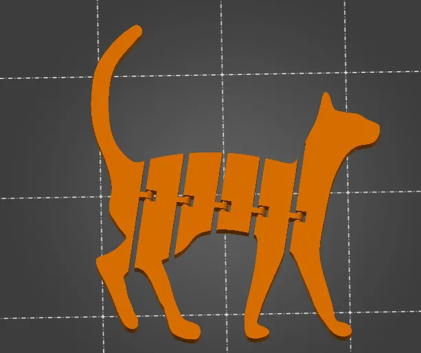 Mô hình mèo linh hoạt Flexi