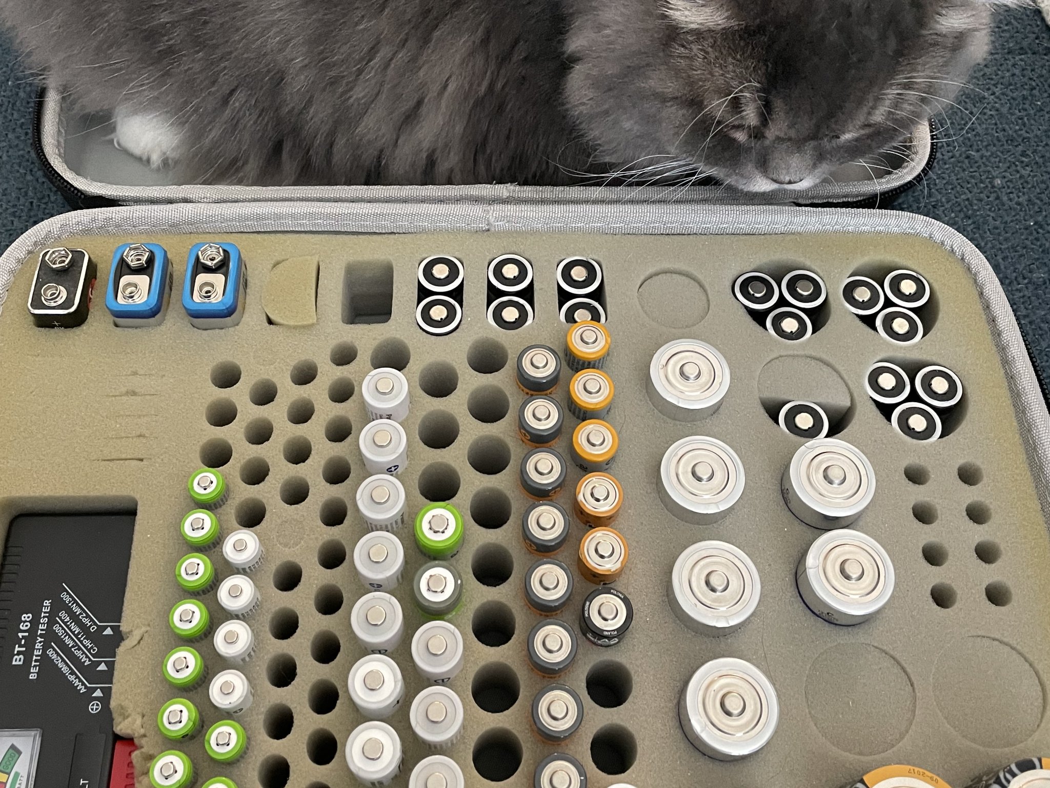 Giá đỡ pin CR2032 và CR2025 cho khe cỡ C