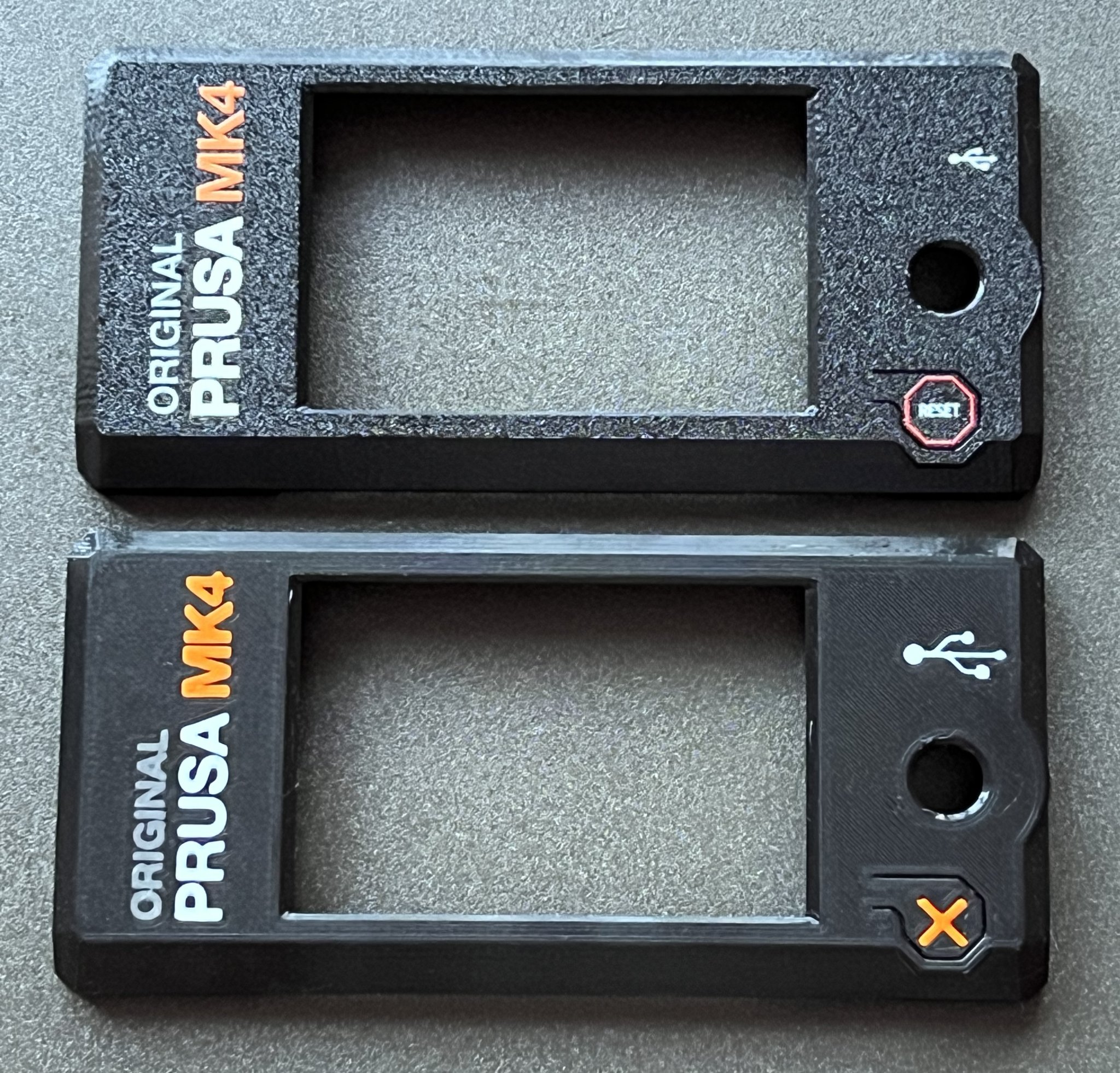 Bìa xLCD MK4 khắc họa cho in đa vật liệu