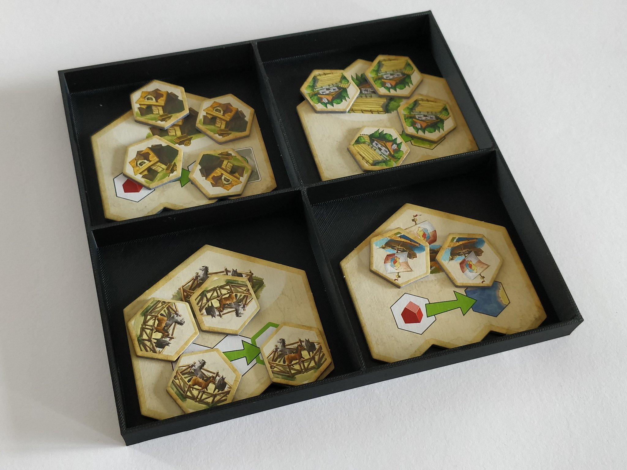 Bộ tổ chức trò chơi Kingdom Builder của Queen Games