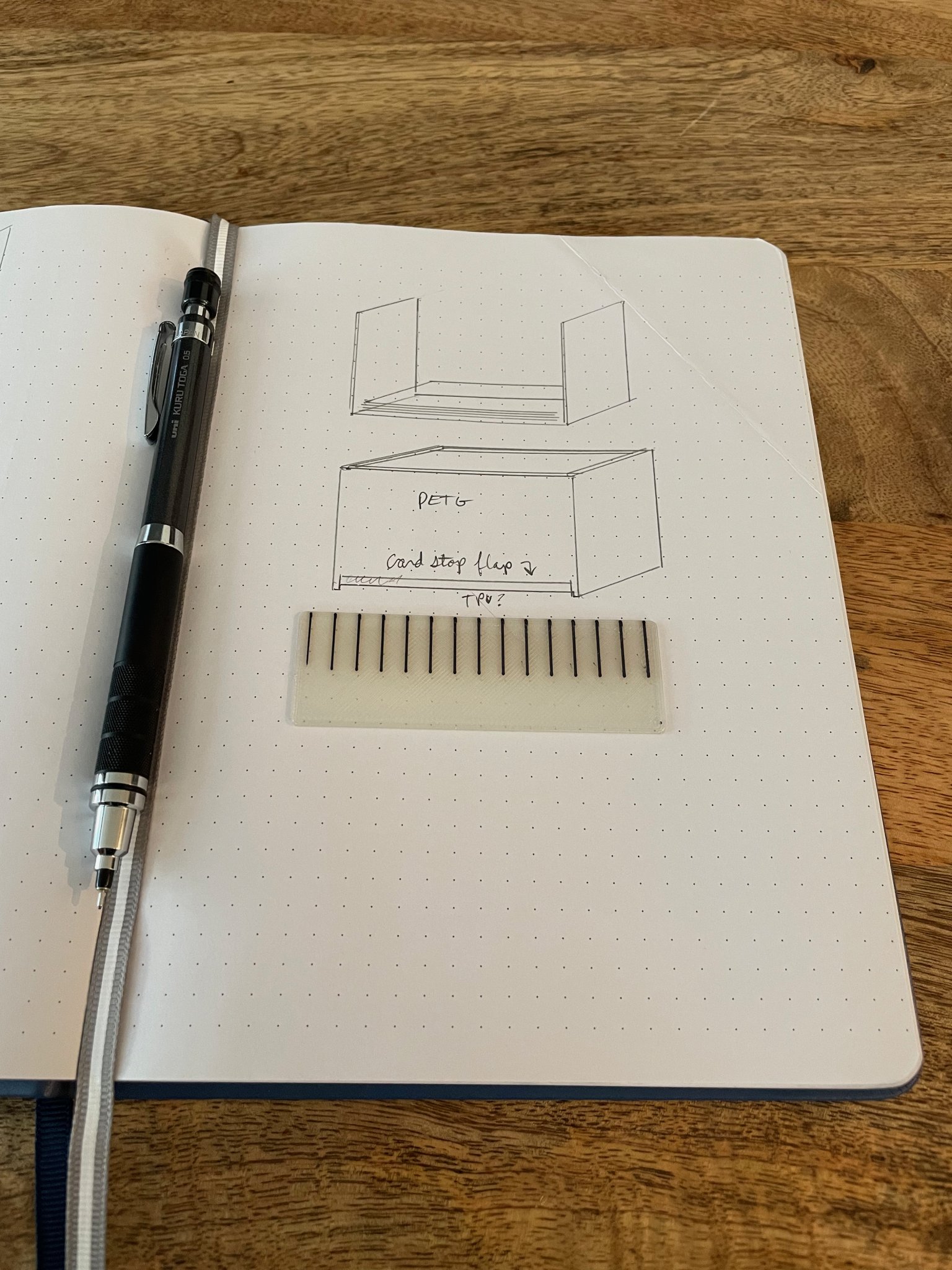 Thước kẻ thẳng nhỏ cho sổ tay