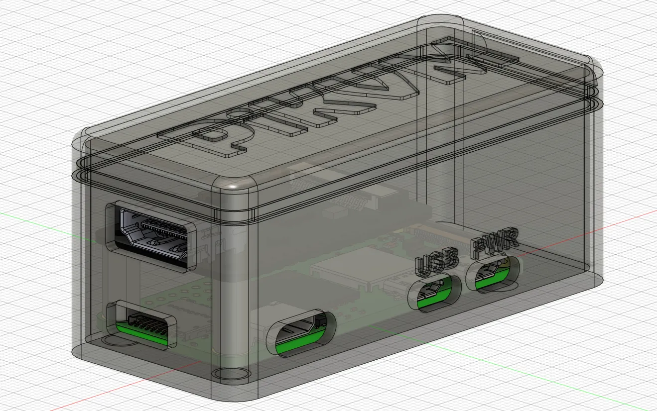 Vỏ PiKVM cho Raspberry Pi Zero 2 với cầu HDMI đến CSI