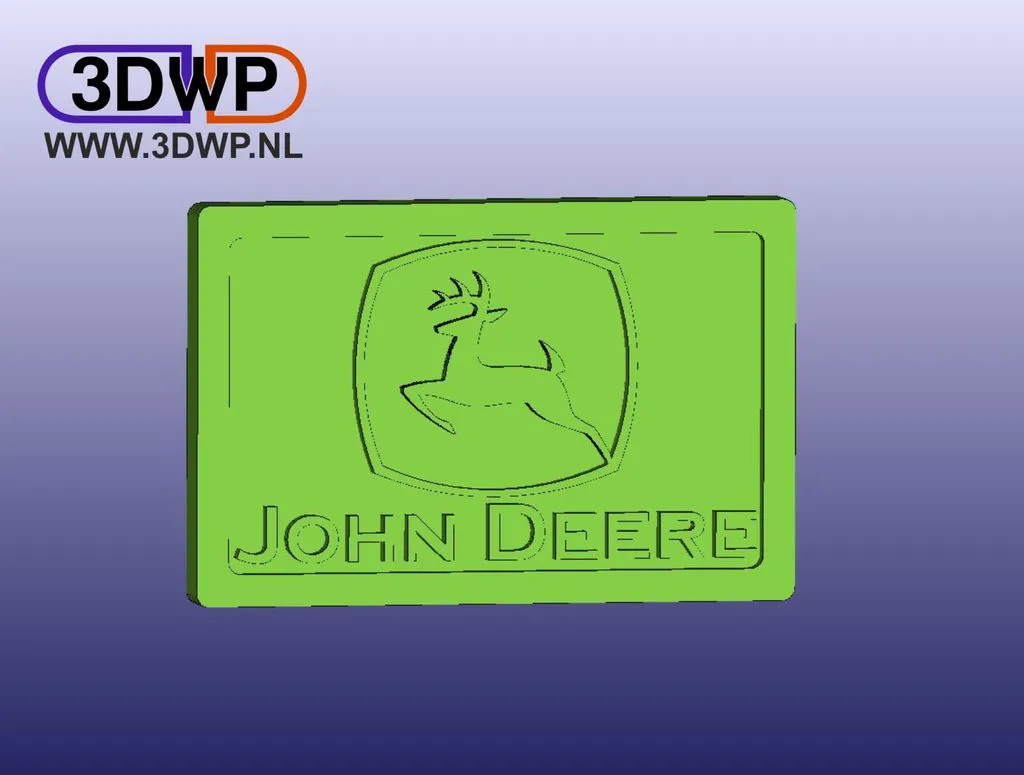 Biểu tượng biển hiệu John Deere treo tường