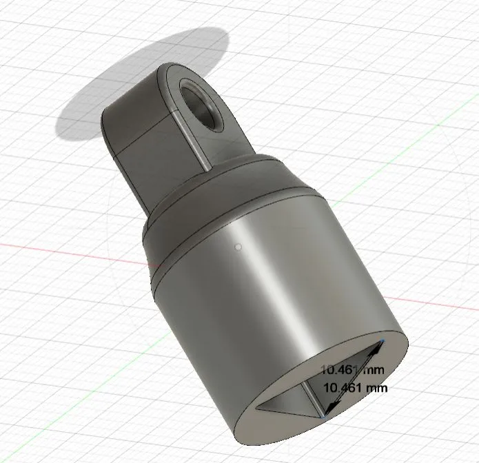 Chìa khóa hộp đồng hồ gas / chìa khóa tam giác 10mm